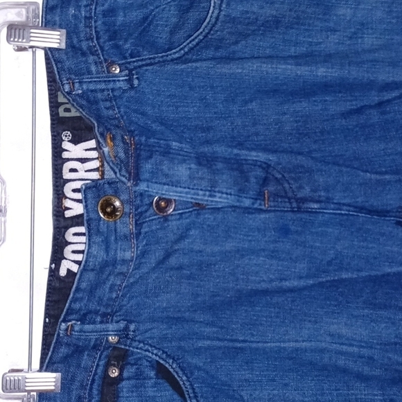 ZOO YORK Mens Button-Fly Jeans, 40W, 30L - Picture 6 of 7